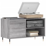 vidaXL Dulap pentru discuri gri sonoma 85x38x48 cm lemn prelucrat