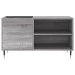 vidaXL Dulap pentru discuri gri sonoma 85x38x48 cm lemn prelucrat
