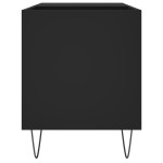 vidaXL Dulap pentru discuri, negru, 85x38x48 cm, lemn prelucrat vidaXL Dulap pentru discuri, negru, 85x38x48 cm, lemn prelucrat