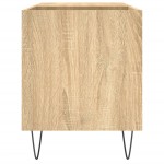 vidaXL Dulap pentru discuri stejar sonoma 85x38x48 cm lemn prelucrat