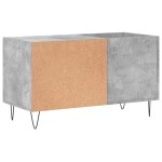 vidaXL Dulap de discuri, gri beton, 85x38x48 cm, lemn prelucrat