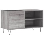vidaXL Dulap pentru discuri gri sonoma 85x38x48 cm lemn prelucrat vidaXL Dulap pentru discuri gri sonoma 85x38x48 cm lemn prelucrat