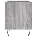 vidaXL Dulap pentru discuri gri sonoma 85x38x48 cm lemn prelucrat vidaXL Dulap pentru discuri gri sonoma 85x38x48 cm lemn prelucrat