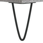 vidaXL Dulap pentru discuri gri sonoma 85x38x48 cm lemn prelucrat vidaXL Dulap pentru discuri gri sonoma 85x38x48 cm lemn prelucrat