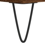 vidaXL Dulap pentru discuri stejar maro, 85x38x48 cm, lemn prelucrat vidaXL Dulap pentru discuri stejar maro, 85x38x48 cm, lemn prelucrat
