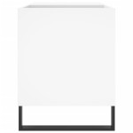 vidaXL Dulap de discuri, alb, 85x38x48 cm, lemn prelucrat