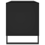 vidaXL Dulap pentru discuri, negru, 85x38x48 cm, lemn prelucrat