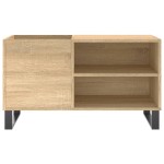 vidaXL Dulap pentru discuri stejar sonoma 85x38x48 cm lemn prelucrat vidaXL Dulap pentru discuri stejar sonoma 85x38x48 cm lemn prelucrat