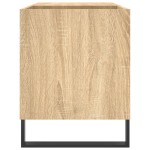 vidaXL Dulap pentru discuri stejar sonoma 85x38x48 cm lemn prelucrat vidaXL Dulap pentru discuri stejar sonoma 85x38x48 cm lemn prelucrat