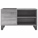 vidaXL Dulap pentru discuri gri sonoma 85x38x48 cm lemn prelucrat