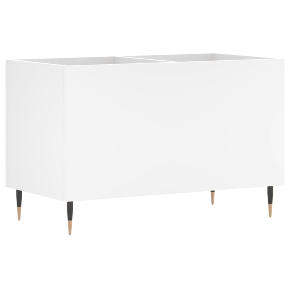 vidaXL Dulap de discuri, alb, 74,5x38x48 cm, lemn prelucrat