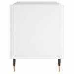 vidaXL Dulap de discuri, alb, 74,5x38x48 cm, lemn prelucrat vidaXL Dulap de discuri, alb, 74,5x38x48 cm, lemn prelucrat