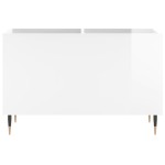 vidaXL Dulap pt discuri, alb extralucios 74,5x38x48 cm lemn prelucrat vidaXL Dulap pt discuri, alb extralucios 74,5x38x48 cm lemn prelucrat