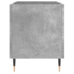 vidaXL Dulap pentru discuri, gri beton, 74,5x38x48 cm, lemn prelucrat