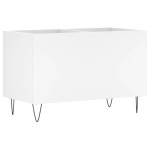 vidaXL Dulap de discuri, alb, 74,5x38x48 cm, lemn prelucrat