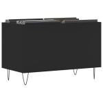 vidaXL Dulap pentru discuri, negru, 74,5x38x48 cm, lemn prelucrat vidaXL Dulap pentru discuri, negru, 74,5x38x48 cm, lemn prelucrat