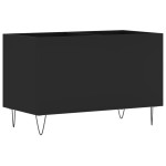 vidaXL Dulap pentru discuri, negru, 74,5x38x48 cm, lemn prelucrat vidaXL Dulap pentru discuri, negru, 74,5x38x48 cm, lemn prelucrat
