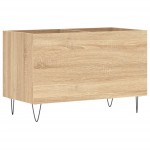 vidaXL Dulap pentru discuri stejar sonoma 74,5x38x48 cm lemn prelucrat vidaXL Dulap pentru discuri stejar sonoma 74,5x38x48 cm lemn prelucrat
