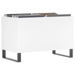 vidaXL Dulap de discuri, alb, 74,5x38x48 cm, lemn prelucrat vidaXL Dulap de discuri, alb, 74,5x38x48 cm, lemn prelucrat