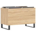 vidaXL Dulap pentru discuri stejar sonoma 74,5x38x48 cm lemn prelucrat vidaXL Dulap pentru discuri stejar sonoma 74,5x38x48 cm lemn prelucrat