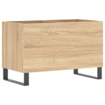 vidaXL Dulap pentru discuri stejar sonoma 74,5x38x48 cm lemn prelucrat vidaXL Dulap pentru discuri stejar sonoma 74,5x38x48 cm lemn prelucrat