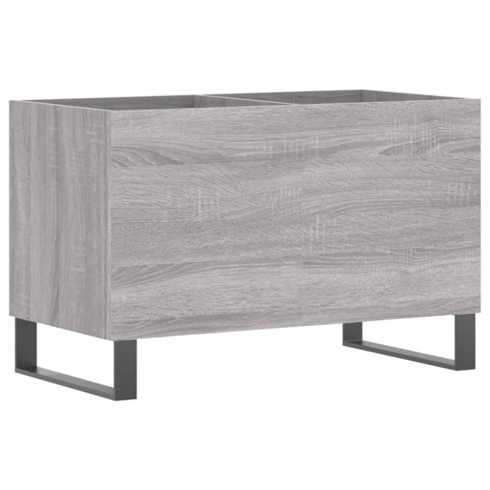 vidaXL Dulap pentru discuri gri sonoma 74,5x38x48 cm lemn prelucrat