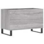 vidaXL Dulap pentru discuri gri sonoma 74,5x38x48 cm lemn prelucrat