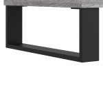 vidaXL Dulap pentru discuri gri sonoma 74,5x38x48 cm lemn prelucrat