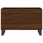 vidaXL Dulap pentru discuri stejar maro 74,5x38x48 cm lemn prelucrat vidaXL Dulap pentru discuri stejar maro 74,5x38x48 cm lemn prelucrat