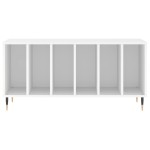 vidaXL Comodă discuri, alb, 100x38x48 cm, lemn prelucrat vidaXL Comodă discuri, alb, 100x38x48 cm, lemn prelucrat