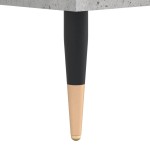 vidaXL Dulap pentru discuri gri beton, 100x38x48 cm, lemn prelucrat vidaXL Dulap pentru discuri gri beton, 100x38x48 cm, lemn prelucrat