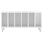 vidaXL Dulapuri pentru discuri alb lucios 100x38x48 cm, lemn prelucrat