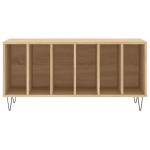 vidaXL Dulap pentru discuri stejar sonoma 100x38x48 cm, lemn prelucrat vidaXL Dulap pentru discuri stejar sonoma 100x38x48 cm, lemn prelucrat