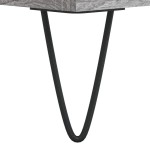 vidaXL Dulap pentru discuri gri sonoma, 100x38x48 cm, lemn prelucrat vidaXL Dulap pentru discuri gri sonoma, 100x38x48 cm, lemn prelucrat