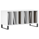 vidaXL Comodă discuri, alb, 100x38x48 cm, lemn prelucrat