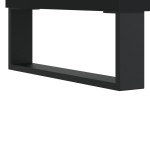 vidaXL Comodă discuri, negru, 100x38x48 cm, lemn prelucrat vidaXL Comodă discuri, negru, 100x38x48 cm, lemn prelucrat