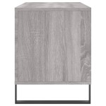 vidaXL Dulap pentru discuri gri sonoma, 100x38x48 cm, lemn prelucrat vidaXL Dulap pentru discuri gri sonoma, 100x38x48 cm, lemn prelucrat