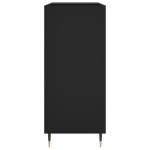 vidaXL Dulap pentru discuri negru 84,5x38x89 cm lemn compozit vidaXL Dulap pentru discuri negru 84,5x38x89 cm lemn compozit
