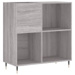 vidaXL Dulap pentru discuri gri sonoma 84,5x38x89 cm lemn compozit vidaXL Dulap pentru discuri gri sonoma 84,5x38x89 cm lemn compozit