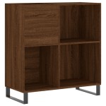 vidaXL Dulap pentru discuri stejar maro 84,5x38x89 cm lemn compozit