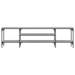 vidaXL Comodă TV, sonoma gri, 161x35x45 cm, lemn prelucrat & fier vidaXL Comodă TV, sonoma gri, 161x35x45 cm, lemn prelucrat & fier