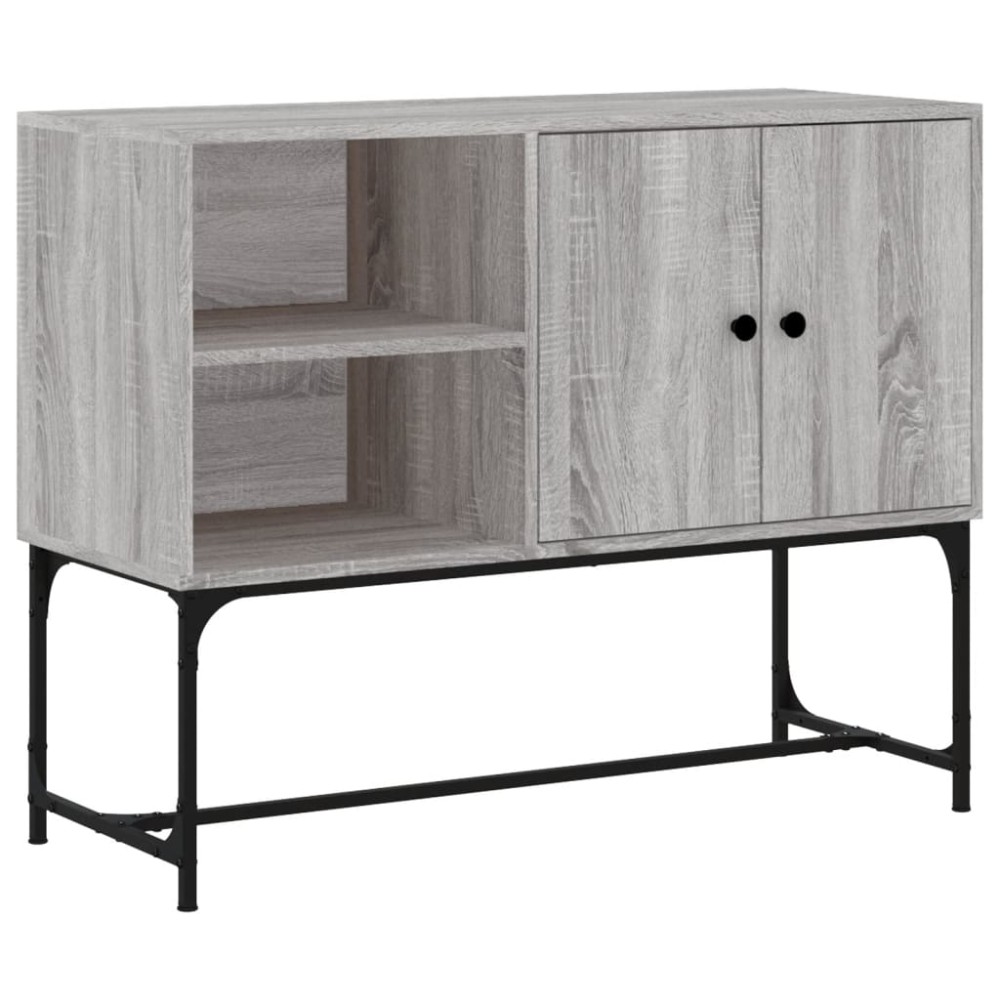 vidaXL Servantă, gri sonoma, 100x40x79,5 cm, lemn prelucrat