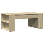 vidaXL Măsuță de cafea, stejar sonoma, 102x55x42 cm, lemn prelucrat vidaXL Măsuță de cafea, stejar sonoma, 102x55x42 cm, lemn prelucrat