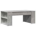 vidaXL Măsuță de cafea, gri beton, 102x55x42 cm, lemn prelucrat vidaXL Măsuță de cafea, gri beton, 102x55x42 cm, lemn prelucrat