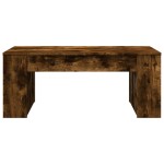 vidaXL Măsuță de cafea, stejar fumuriu, 102x55x42 cm, lemn prelucrat vidaXL Măsuță de cafea, stejar fumuriu, 102x55x42 cm, lemn prelucrat