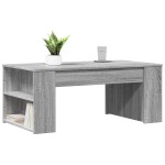 vidaXL Măsuță de cafea, gri sonoma, 102x55x42 cm, lemn prelucrat