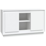 vidaXL Dulap, alb, 102x35x60 cm, lemn prelucrat
