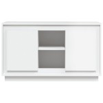 vidaXL Dulap, alb, 102x35x60 cm, lemn prelucrat