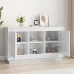 vidaXL Dulap, alb extralucios, 102x35x60 cm, lemn prelucrat