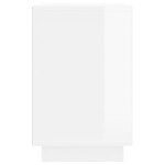 vidaXL Dulap, alb extralucios, 102x35x60 cm, lemn prelucrat